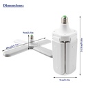 Grow Light 4 Wings - 200Watts ضوء نمو 4 أجنحة - 200 واط — Terra Garden Kuwait | تيرا غاردن الكويت