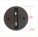 Black Wall/Celling Holder for E27 light