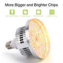 Grow Light Full Spectrum - 150Watts WL ضوء نمو طيف كامل - 150 واط — Terra Garden Kuwait | تيرا غاردن الكويت