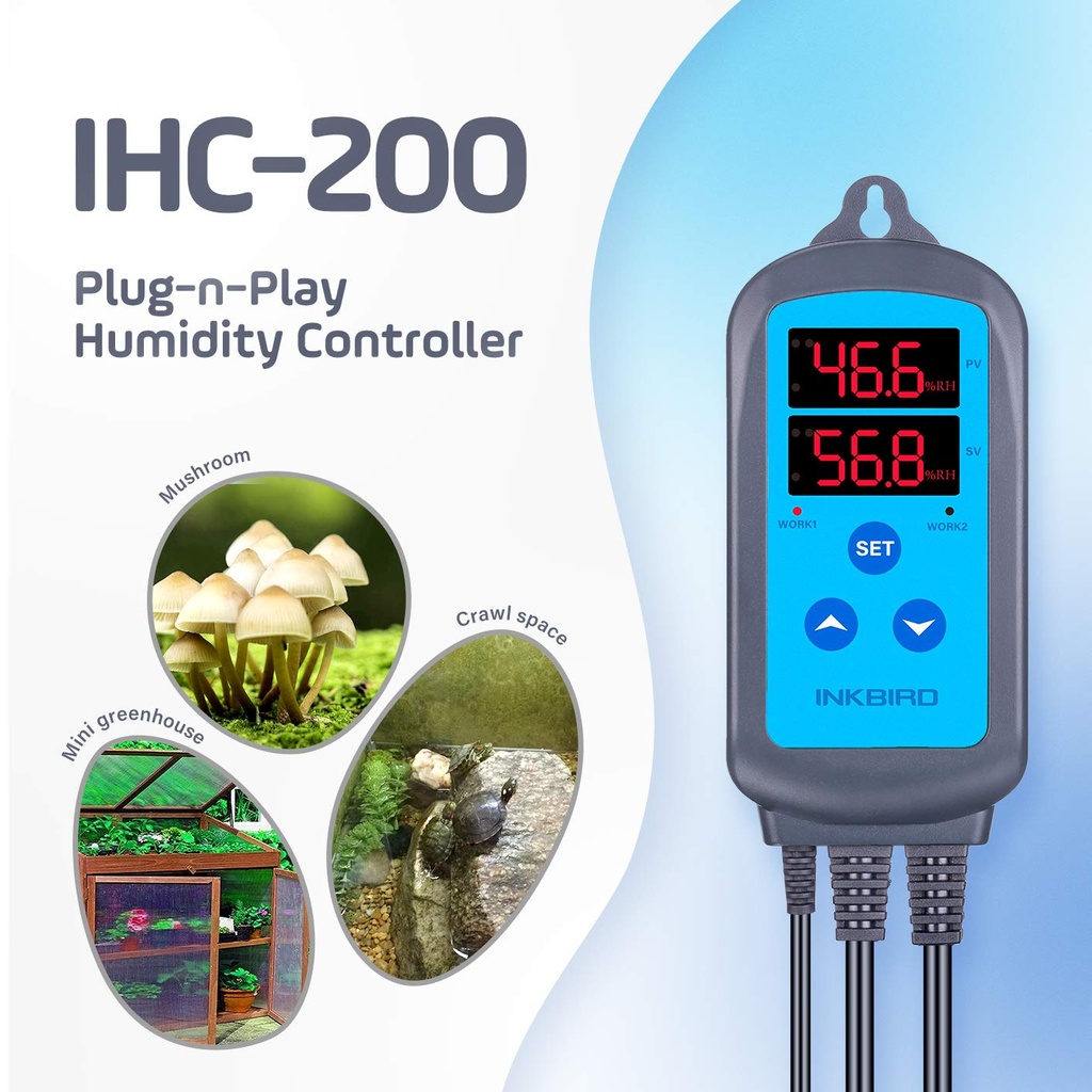 Inkbird Wifi Humidity Controller IHC200 - 220V