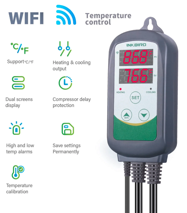 Inkbird Wifi Temperature Controller