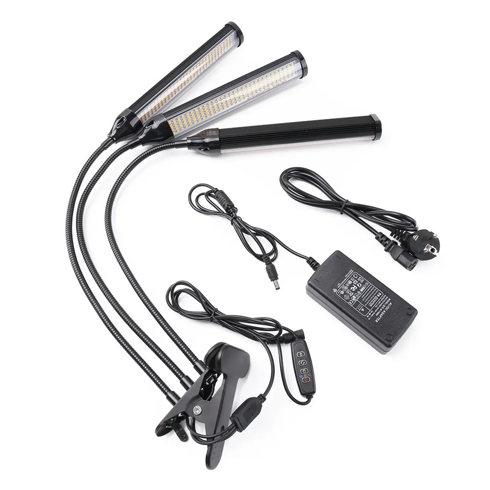 Grow Light 3 Heads - 150Watts ضوء نمو 3 رؤوس - 150 واط — Terra Garden Kuwait | تيرا غاردن الكويت