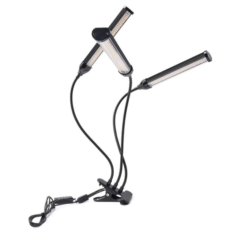 Grow Light 3 Heads - 150Watts ضوء نمو 3 رؤوس - 150 واط — Terra Garden Kuwait | تيرا غاردن الكويت