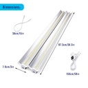 Grow Light Bar - 400Watts شريط ضوء نمو - 400 واط — Terra Garden Kuwait | تيرا غاردن الكويت