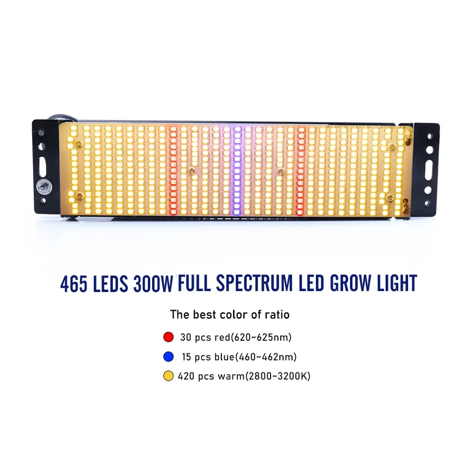 Grow Light Fin Warm Full Spectrum - 300Watts ضوء نمو دافئ طيف كامل - 300 واط — Terra Garden Kuwait | تيرا غاردن الكويت