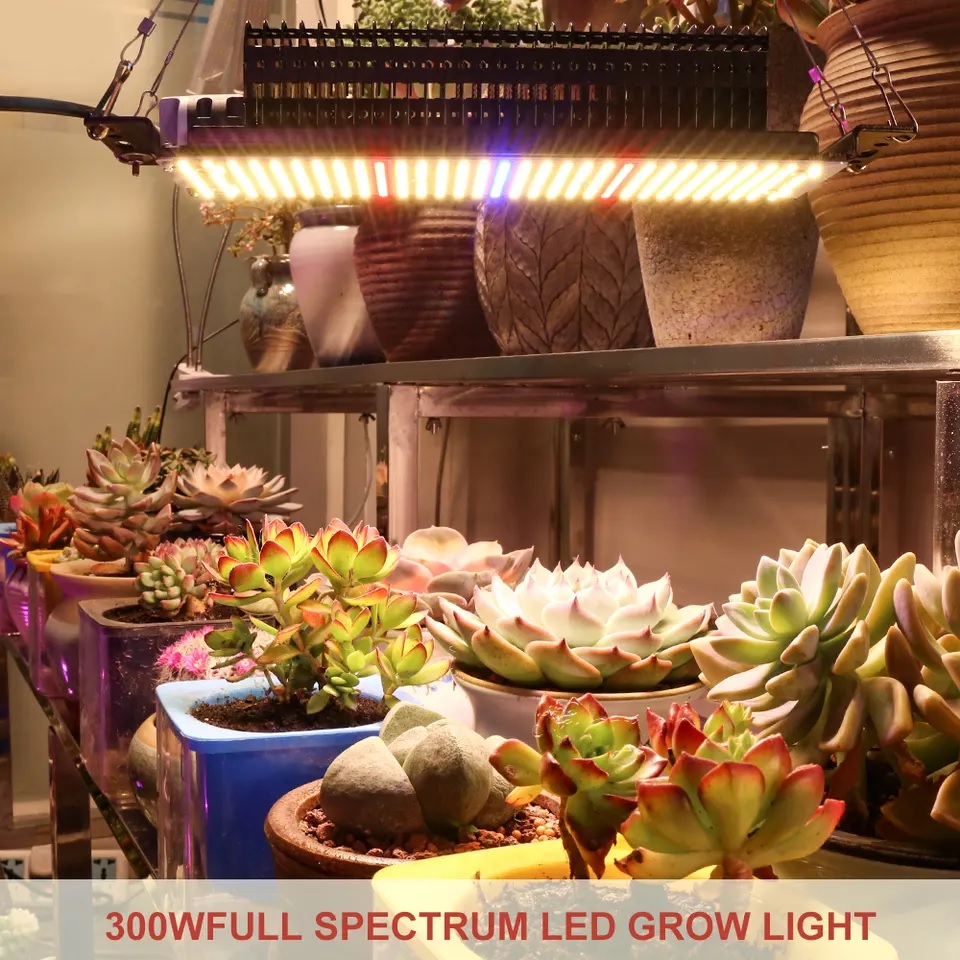Grow Light Fin Warm Full Spectrum - 300Watts ضوء نمو دافئ طيف كامل - 300 واط — Terra Garden Kuwait | تيرا غاردن الكويت