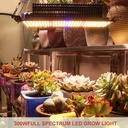 Grow Light Fin Warm Full Spectrum - 300Watts ضوء نمو دافئ طيف كامل - 300 واط — Terra Garden Kuwait | تيرا غاردن الكويت
