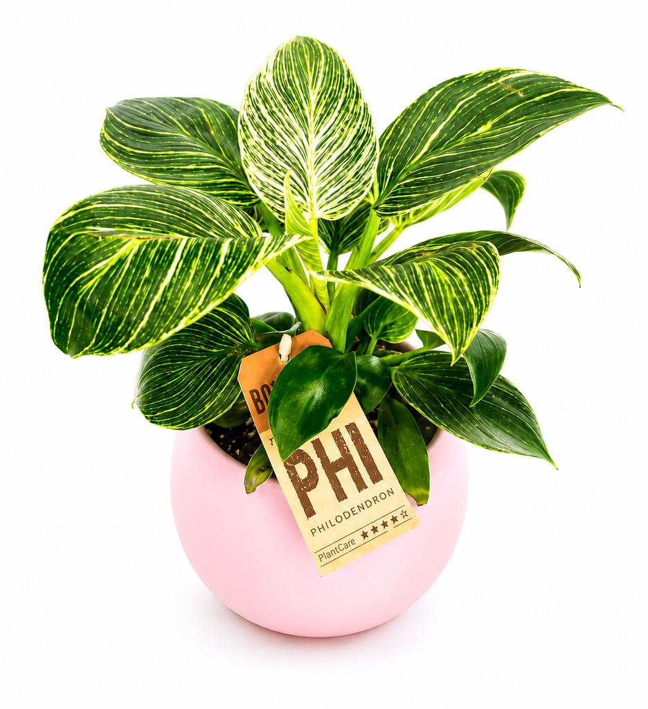 Potted Philodendron Birkin فيلوديندرون بيركن بوعاء