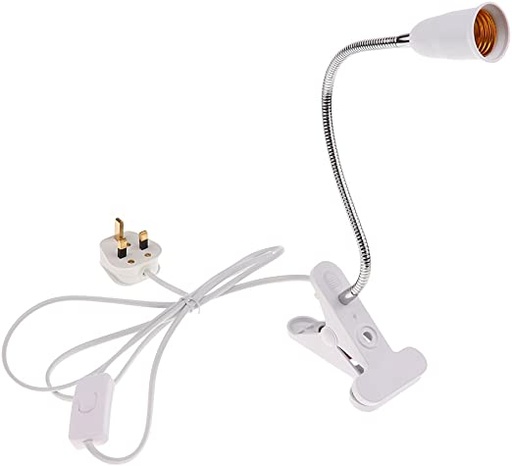 [QT0122] Clip Base - E27 Holder قاعدة مشبك - حامل E27