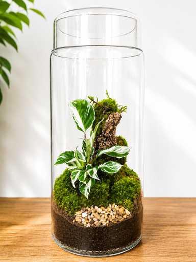 [TR-340] Forest Haven Closed Terrarium - تراريوم الغابة الهادئة المغلق