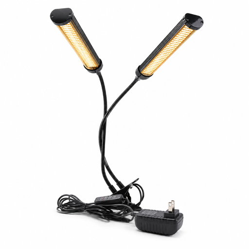 [ZW0348] ضوء نمو LED مزدوج الرأس – 100 واط